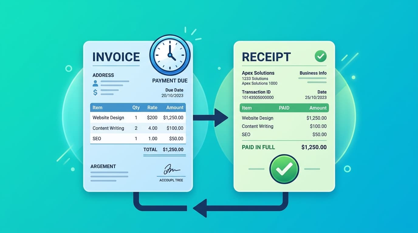 Invoice vs Receipt: Key Differences Explained