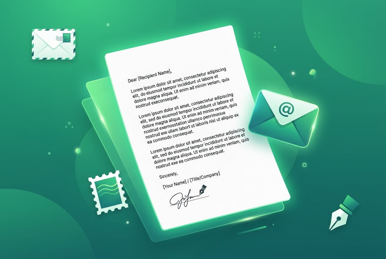Free Letters & Emails templates