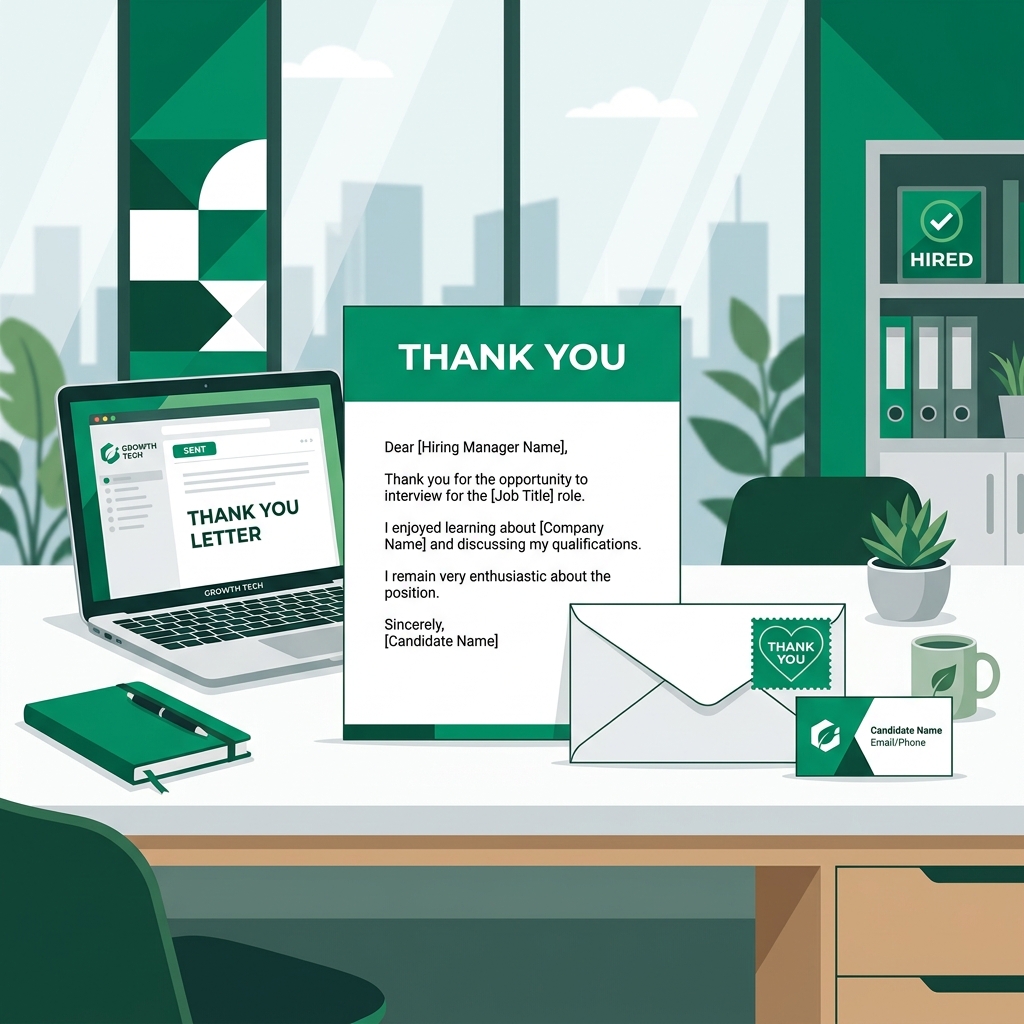 Thank You Letter After an Interview
