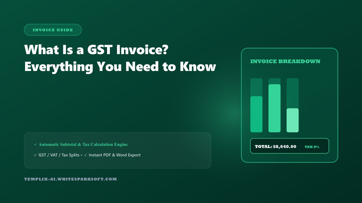 What Is a GST Invoice